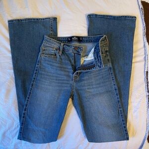 Hollister high rise Vintage Flare Jean 1Long (25x34L) distressed